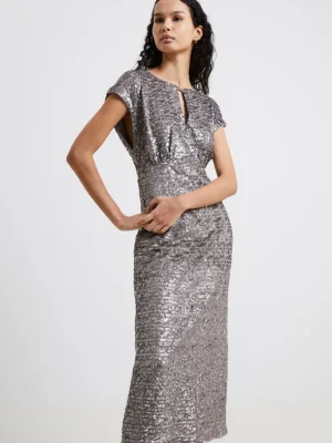 Adalynn Sequin Midi Dress<FRENCH CONNECTION Shop