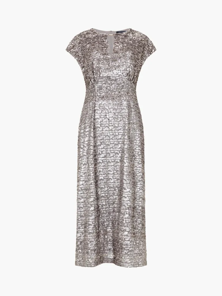 Adalynn Sequin Midi Dress<FRENCH CONNECTION Shop