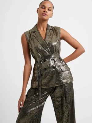 Alara Molten Sleeveless Gilet<FRENCH CONNECTION Store
