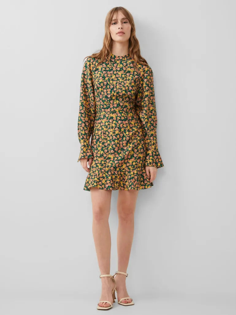Aleezia Flavia Textured Mini Dress<FRENCH CONNECTION Best Sale