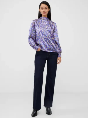 Amber Adora Satin Top<FRENCH CONNECTION Outlet