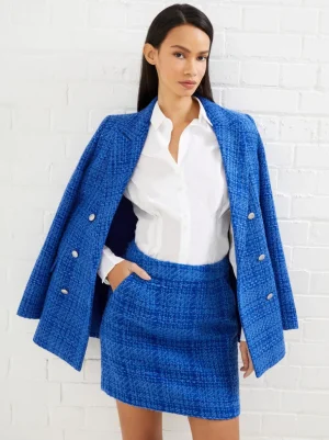 Azzurra Tweed Mini Skirt<FRENCH CONNECTION Online