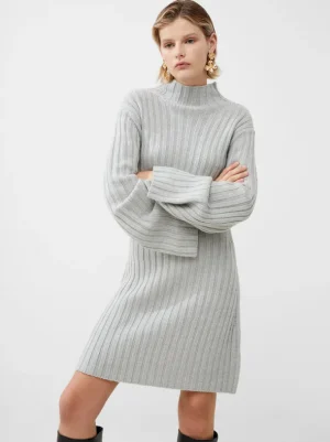 Babysoft Mock Neck Dress<FRENCH CONNECTION Best Sale