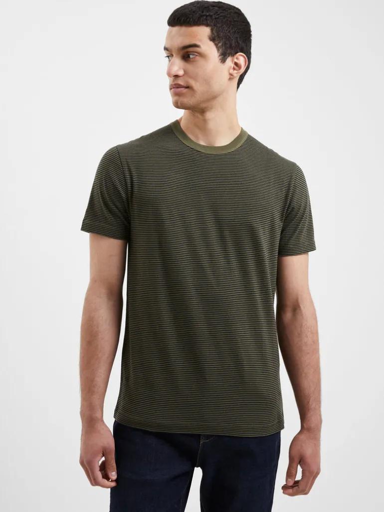 Bolt Stripe T-Shirt<FRENCH CONNECTION Discount