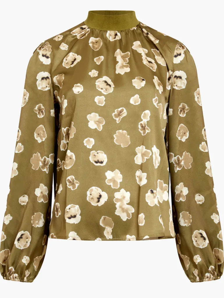 Bronwen Aleeya Satin Top<FRENCH CONNECTION Store