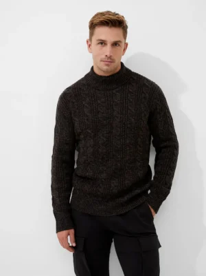 Cable Knit Roll Neck Jumper<FRENCH CONNECTION Best