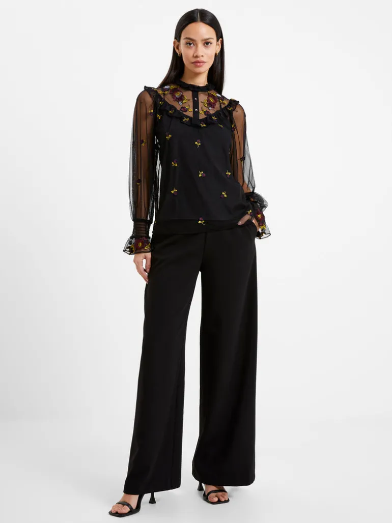 Camielle Embroidered Shirt<FRENCH CONNECTION Store