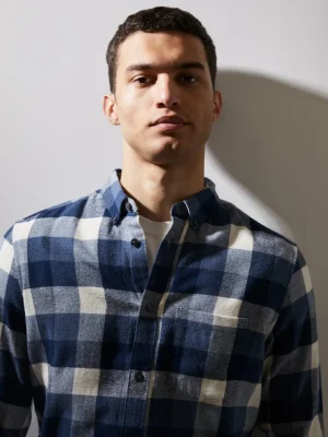 Checked Flannel Shirt<FRENCH CONNECTION Fashion