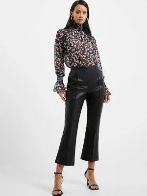 Claudia PU Stretch Trousers<FRENCH CONNECTION Best
