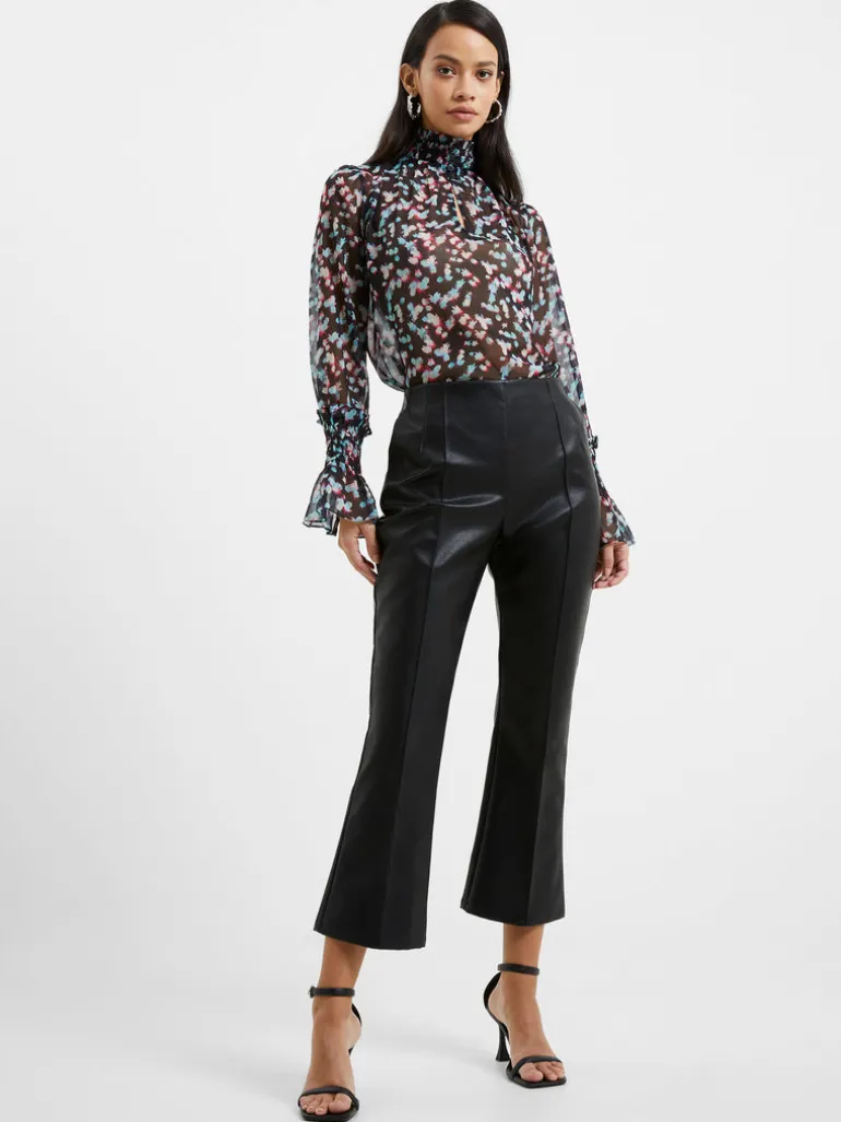 Claudia PU Stretch Trousers<FRENCH CONNECTION Best