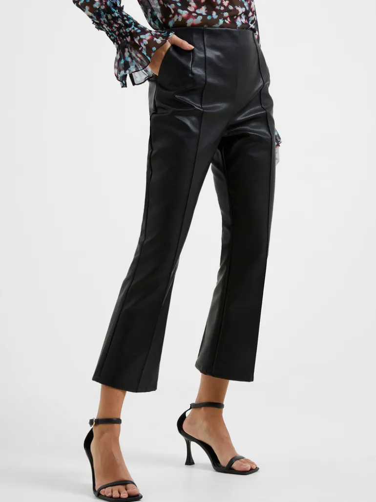 Claudia PU Stretch Trousers<FRENCH CONNECTION Best