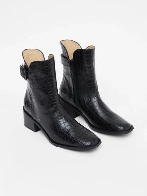 Connic Croc Ankle Boots<FRENCH CONNECTION Discount