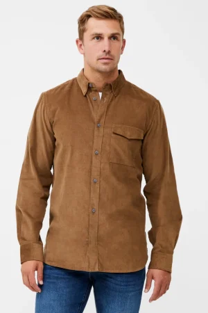 Cord Long Sleeve Shirt<FRENCH CONNECTION Best Sale