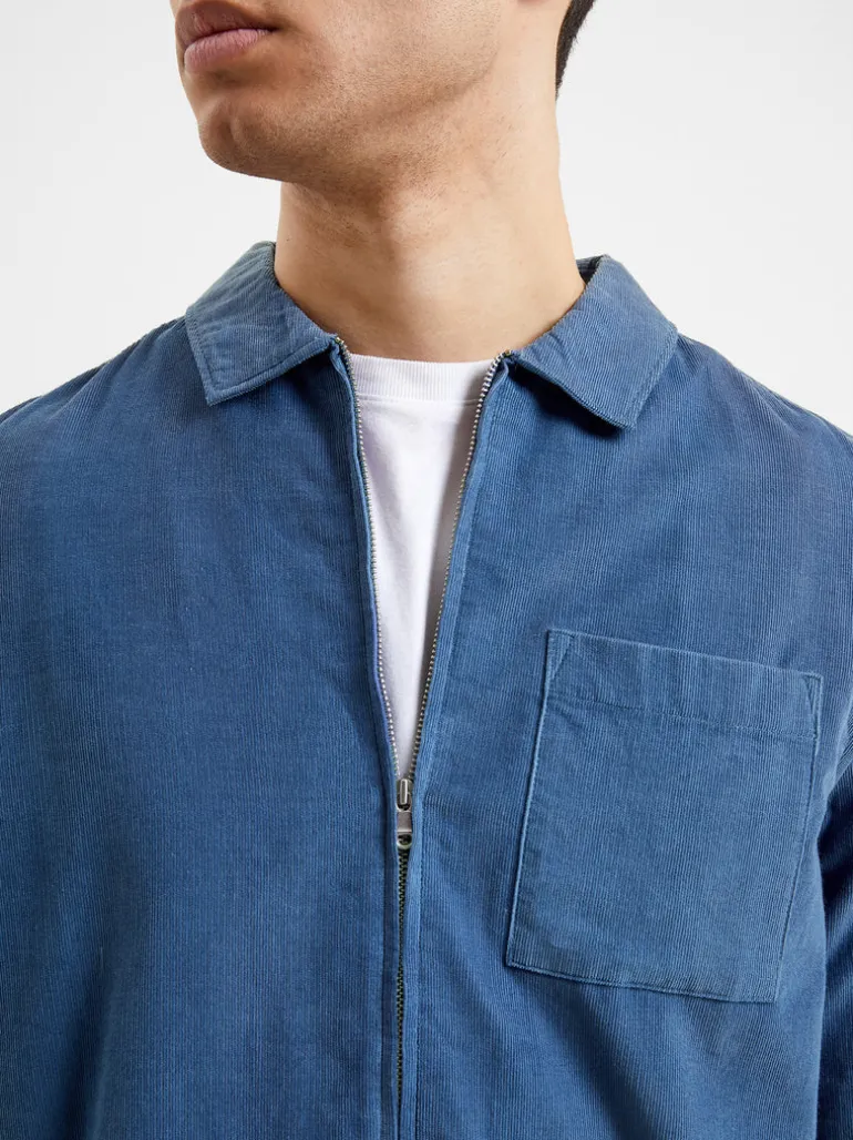 Cord Zip Shirt<FRENCH CONNECTION Discount
