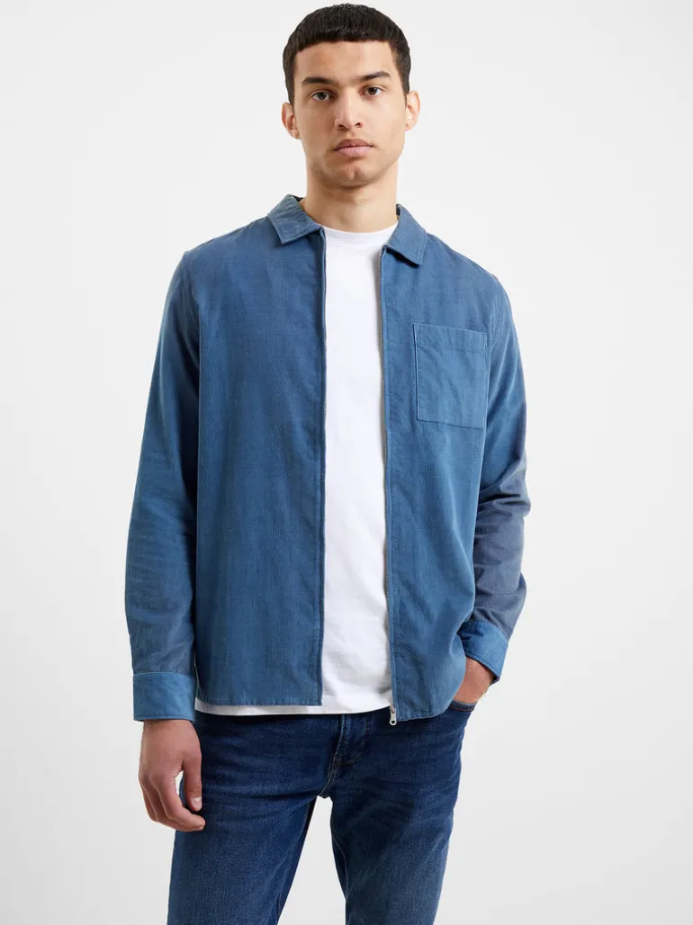 Cord Zip Shirt<FRENCH CONNECTION Discount