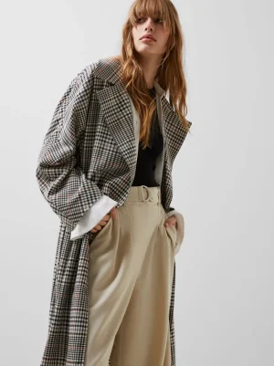Dandy Check Coat<FRENCH CONNECTION Fashion