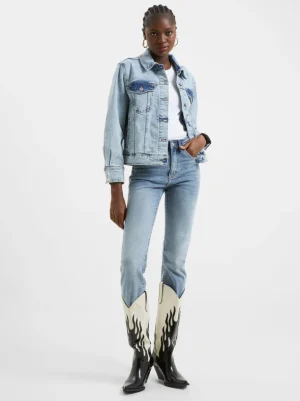 Denim Stretch Trucker Jacket<FRENCH CONNECTION Best Sale