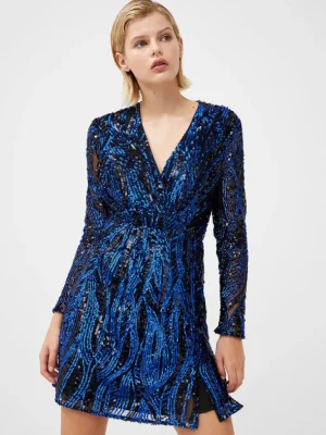 Deniz Embellished Mini Dress<FRENCH CONNECTION Best