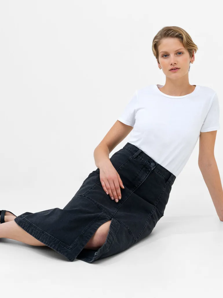 Denver Denim Midi Skirt<FRENCH CONNECTION Cheap