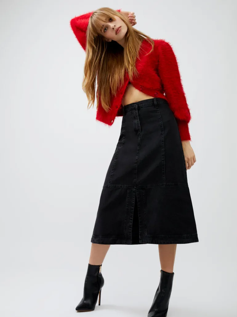 Denver Denim Midi Skirt<FRENCH CONNECTION Cheap