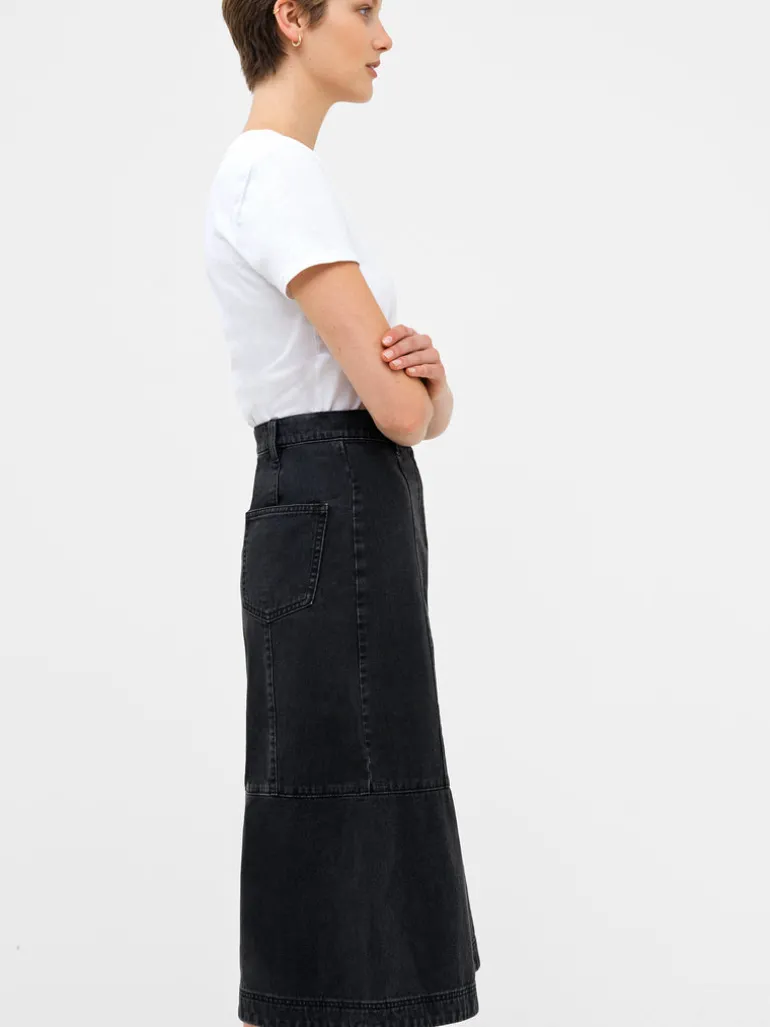 Denver Denim Midi Skirt<FRENCH CONNECTION Cheap