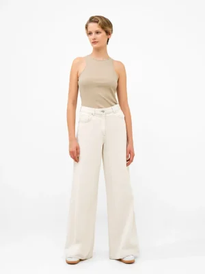 Denver Denim Relaxed Wide Leg Jeans<FRENCH CONNECTION Sale