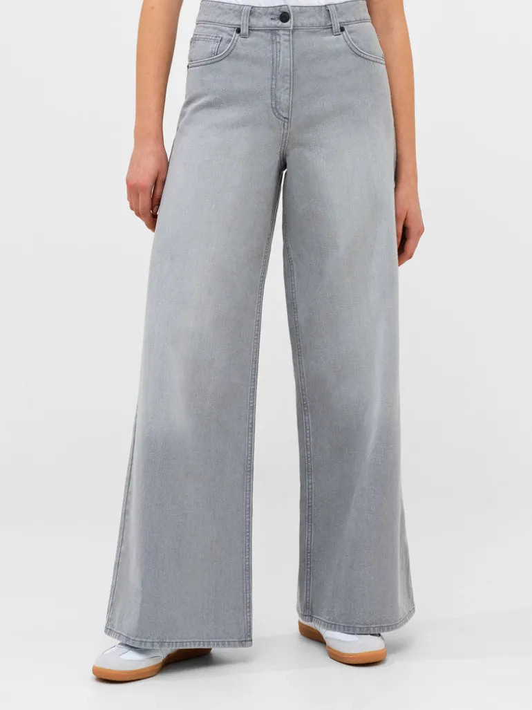 Denver Denim Relaxed Wide Leg Jeans<FRENCH CONNECTION Cheap