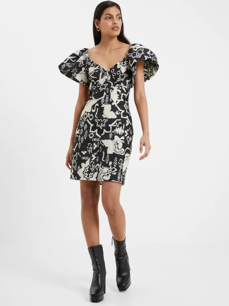 Deon Candra Jacquard Dress<FRENCH CONNECTION Cheap