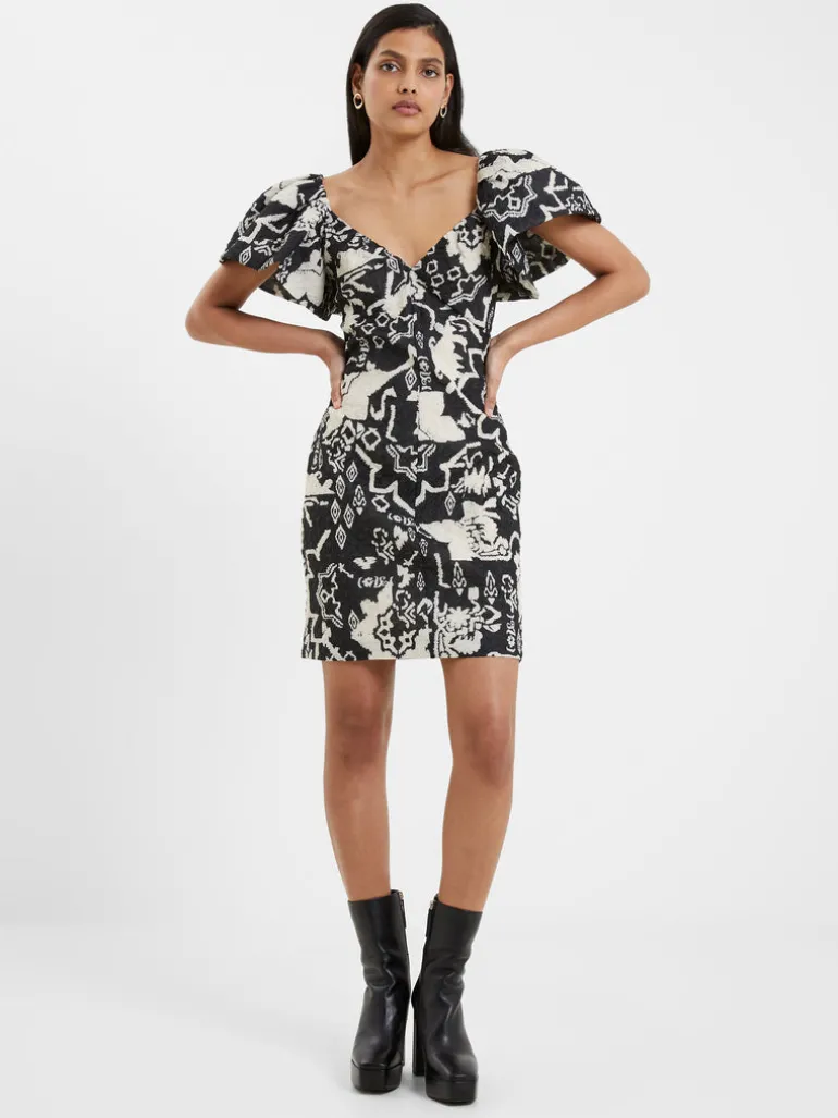 Deon Candra Jacquard Dress<FRENCH CONNECTION Cheap