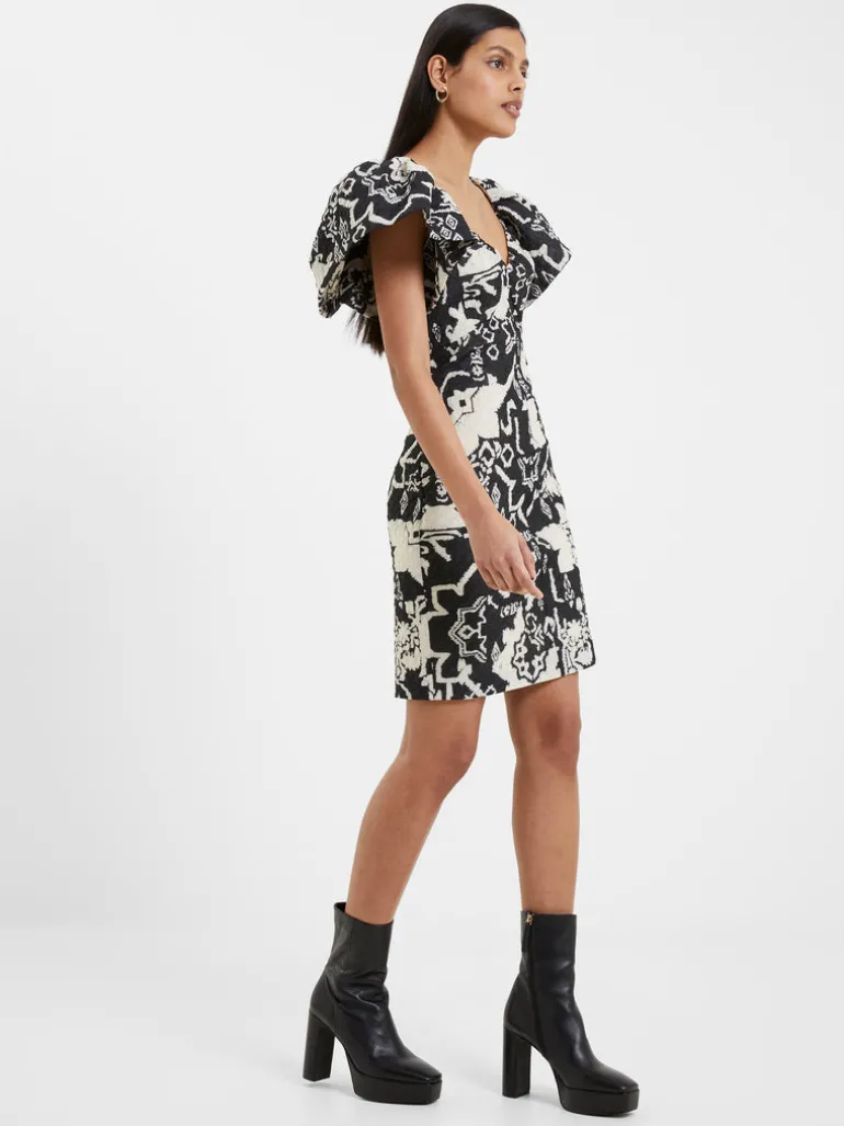 Deon Candra Jacquard Dress<FRENCH CONNECTION Cheap