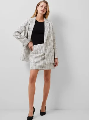 Effie Boucle Mini Skirt<FRENCH CONNECTION New