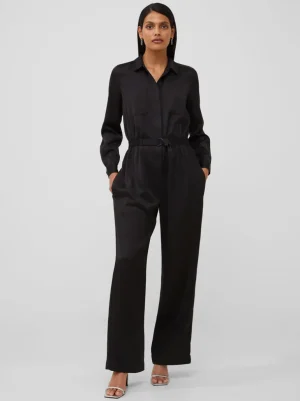 Enid Crepe 70s Jumpsuit<FRENCH CONNECTION Shop