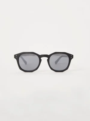Faceted Preppy Sunglasses<FRENCH CONNECTION Shop