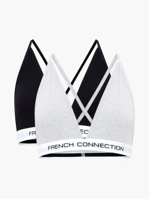Fc 2 Pack Bralette 3Cm Logo<FRENCH CONNECTION Best