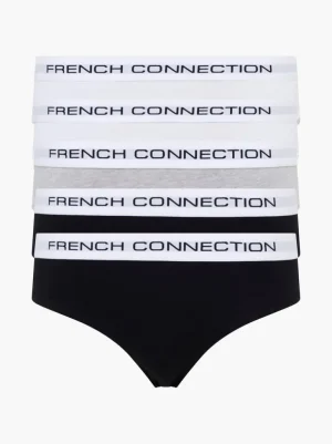 Fc 5 Pack Brief 3Cm Wb Contra<FRENCH CONNECTION Clearance