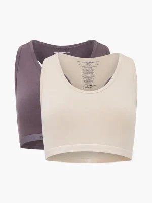 Fc 2 Pack Crop Top 2Cm Tonal<FRENCH CONNECTION New