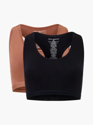 Fc 2 Pack Crop Top 2Cm Tonal<FRENCH CONNECTION Outlet