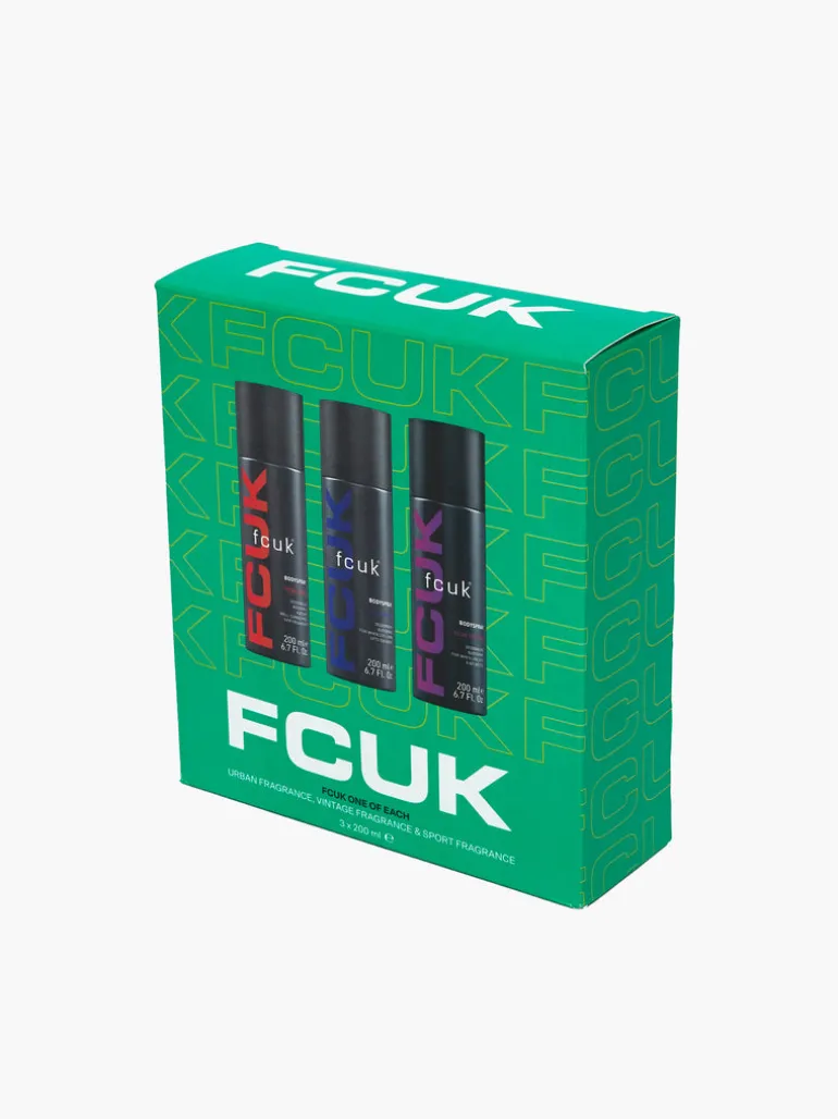 FCUK One Of Each Body Spray Gift Set<FRENCH CONNECTION Online