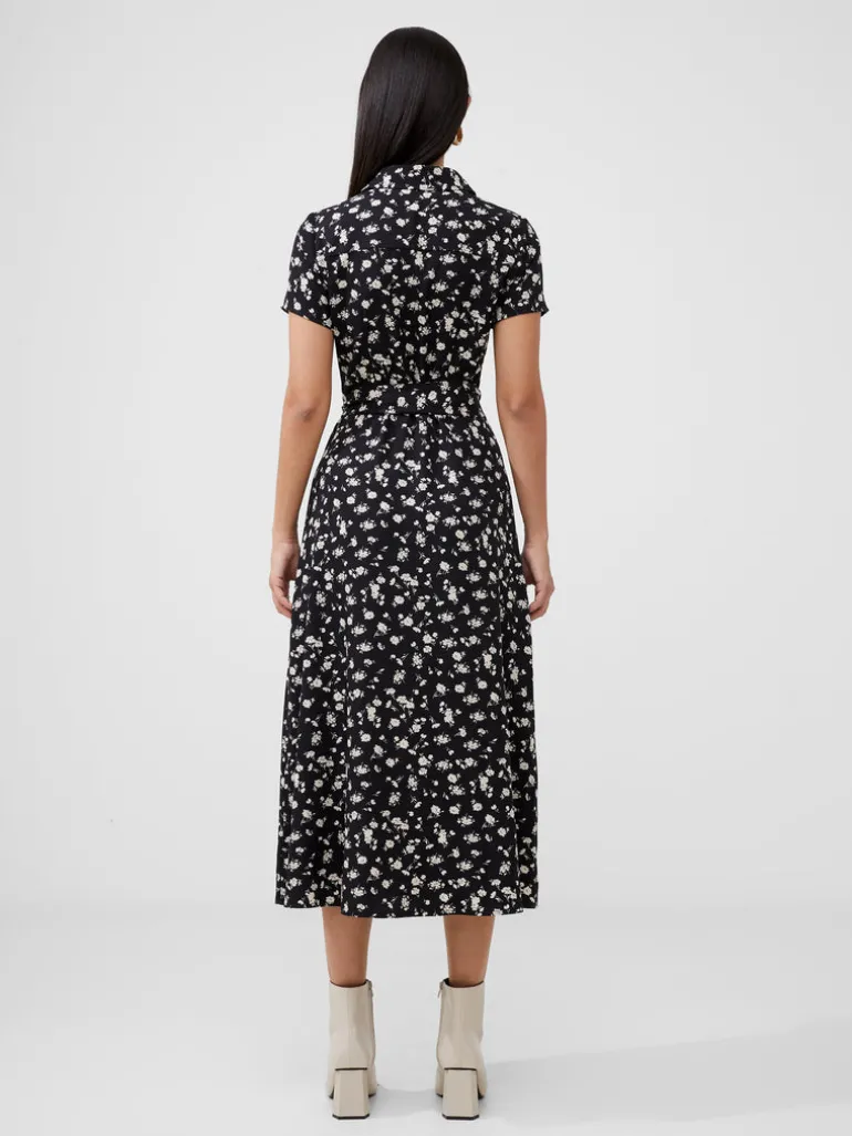 Floral Short Sleeve Shirt Dress<FRENCH CONNECTION Outlet