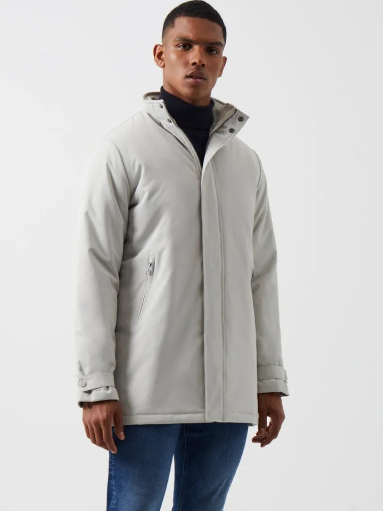 Funnel Neck Mac Coat<FRENCH CONNECTION Flash Sale