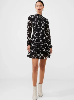 Georgette Sheer A-Line Mini Dress<FRENCH CONNECTION Best