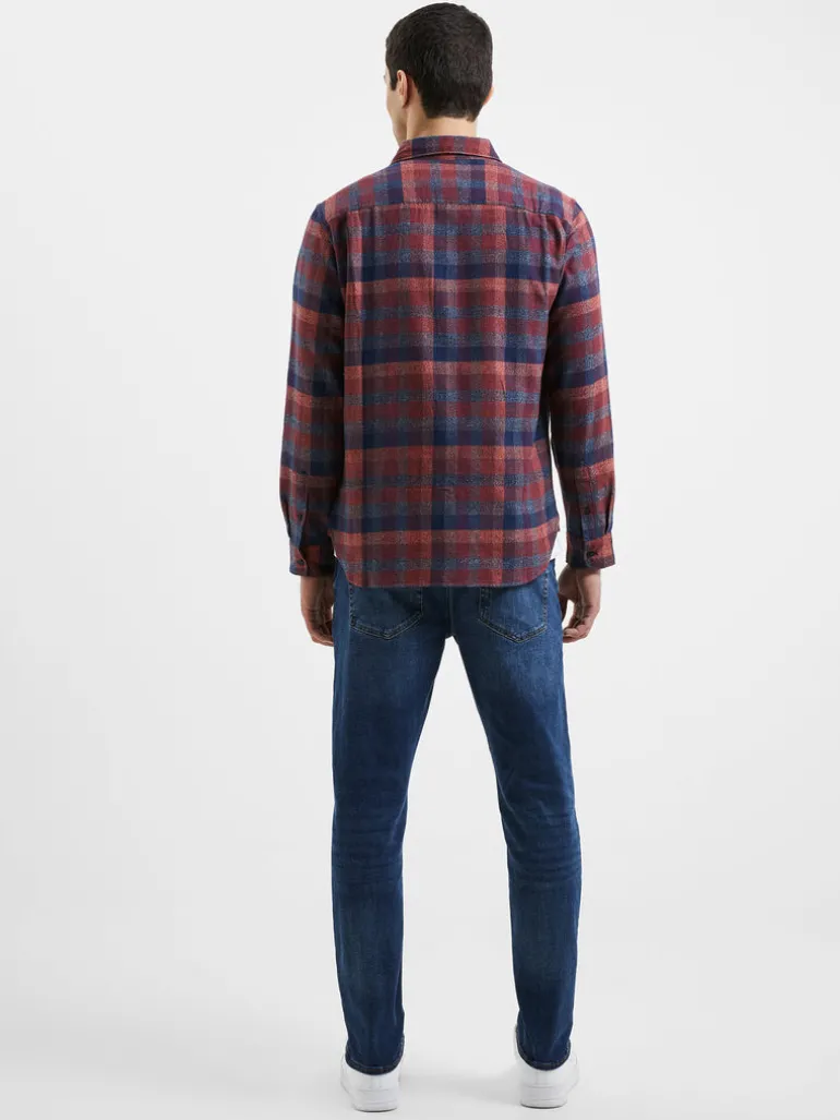 Grindle Check Long Sleeve Shirt<FRENCH CONNECTION Cheap
