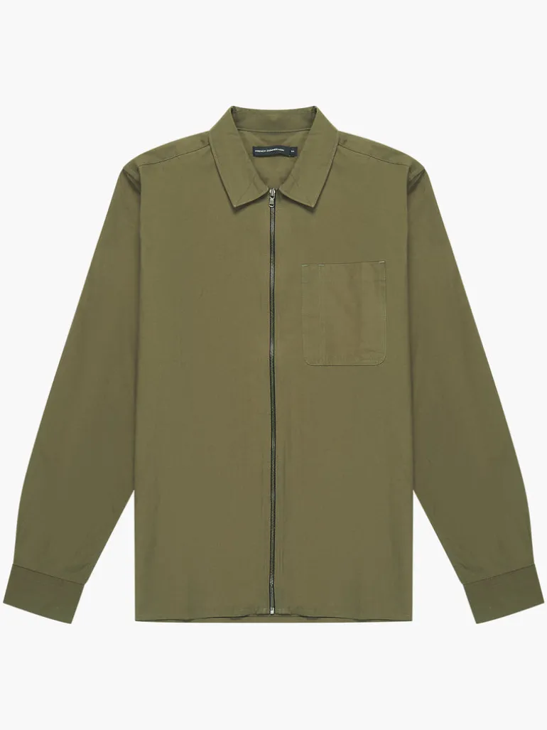 Lightweight Zip Through Overshirt<FRENCH CONNECTION Online