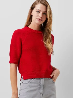 Lily Mozart Short Sleeve Jumper<FRENCH CONNECTION Outlet