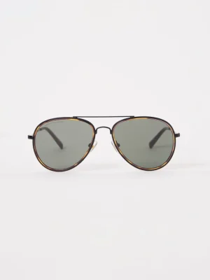 Metal D-Frame Rim Detailed Sunglasses<FRENCH CONNECTION Flash Sale