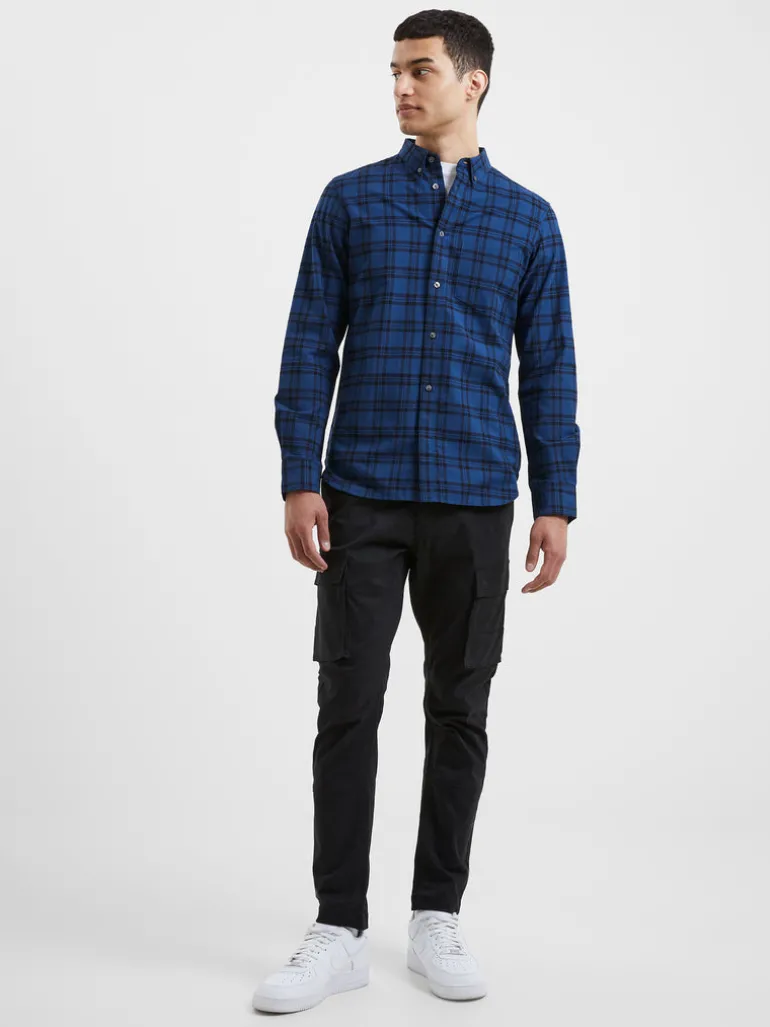 Mid Check Long Sleeve Shirt<FRENCH CONNECTION Clearance