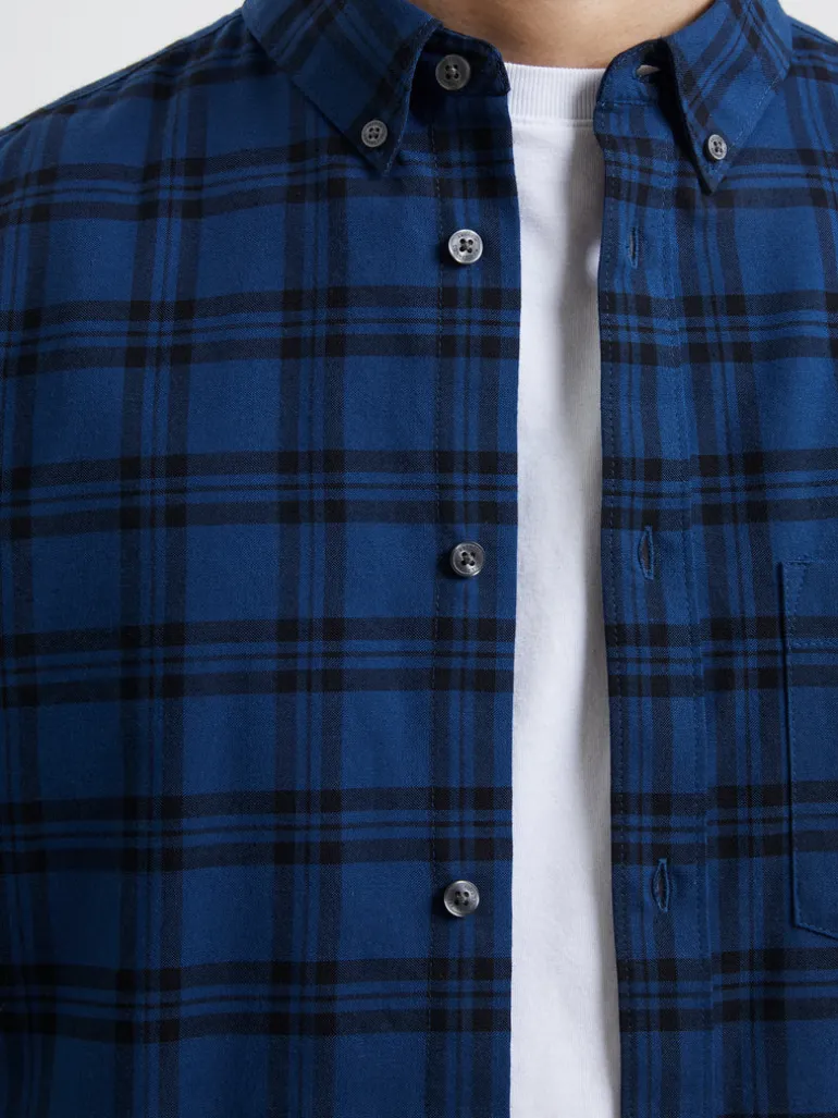 Mid Check Long Sleeve Shirt<FRENCH CONNECTION Clearance