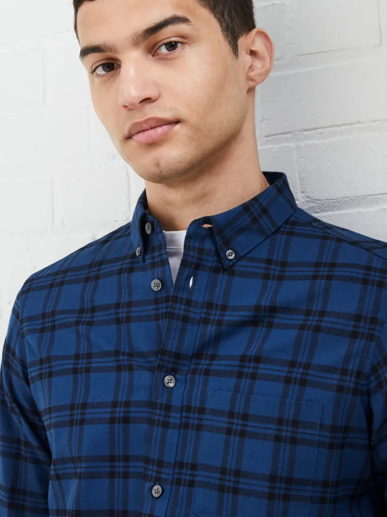 Mid Check Long Sleeve Shirt<FRENCH CONNECTION Clearance