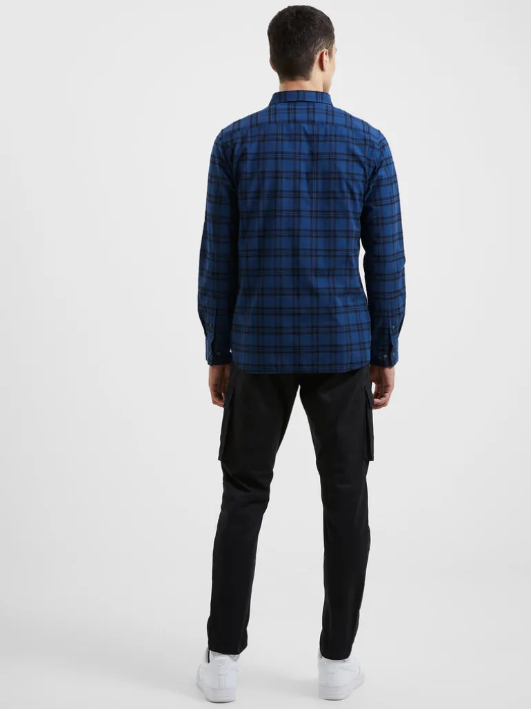 Mid Check Long Sleeve Shirt<FRENCH CONNECTION Clearance