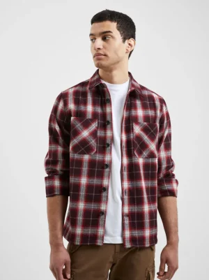 Mist Check Recycled Overshirt<FRENCH CONNECTION New